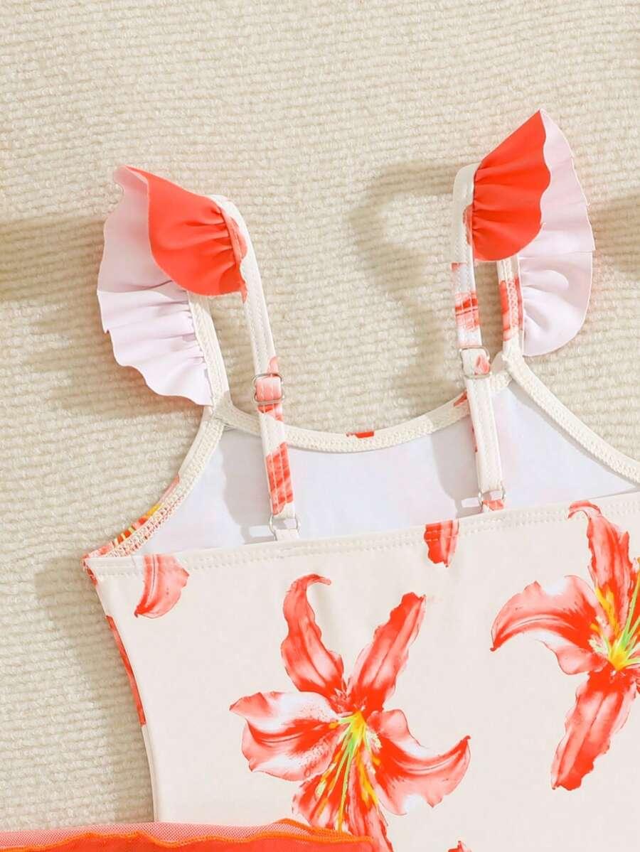 STRÓJ KĄPIELOWY JEDNOCZĘŚCIOWY sarong komplet 
