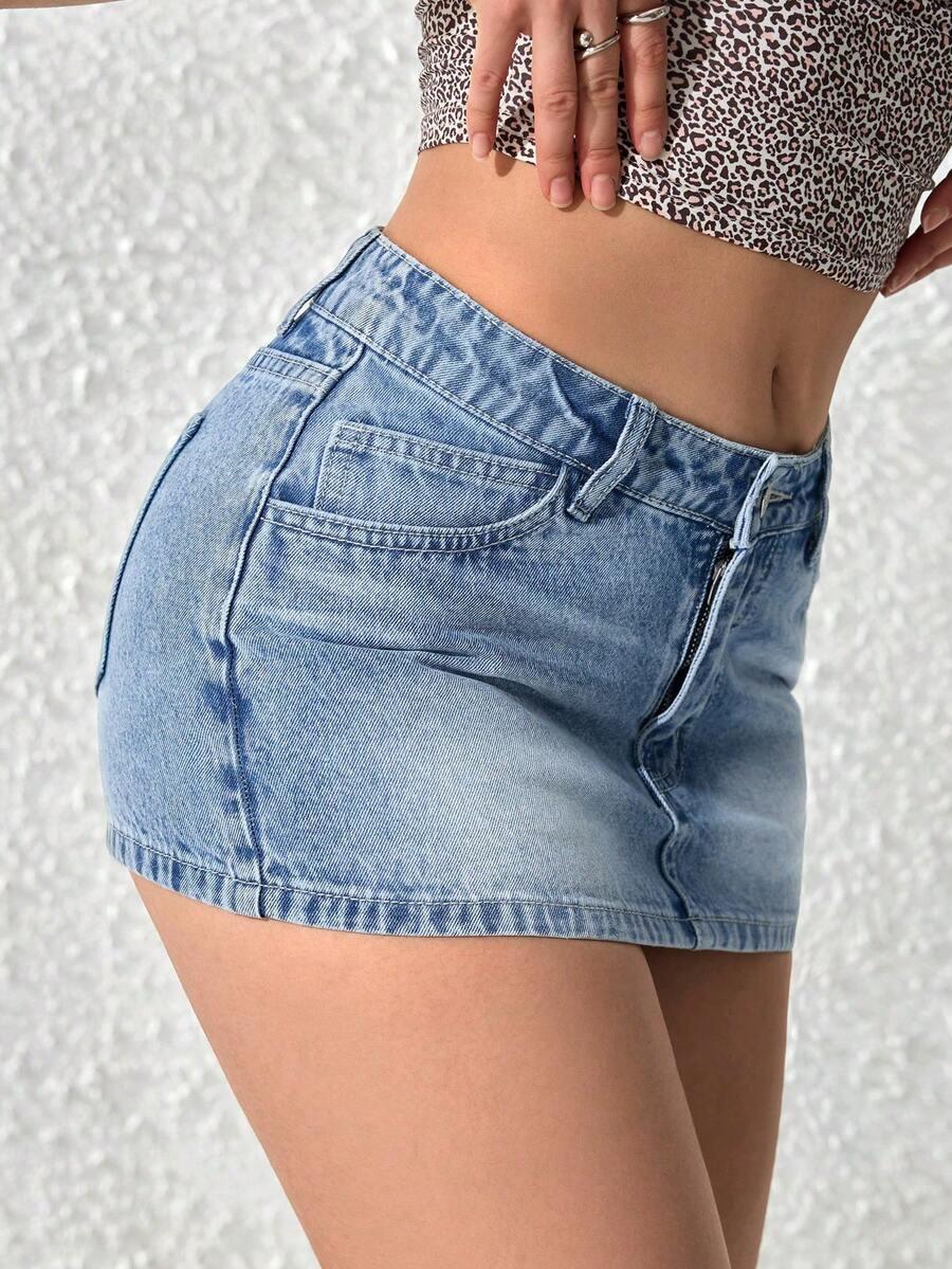 mini spódnica jeans 