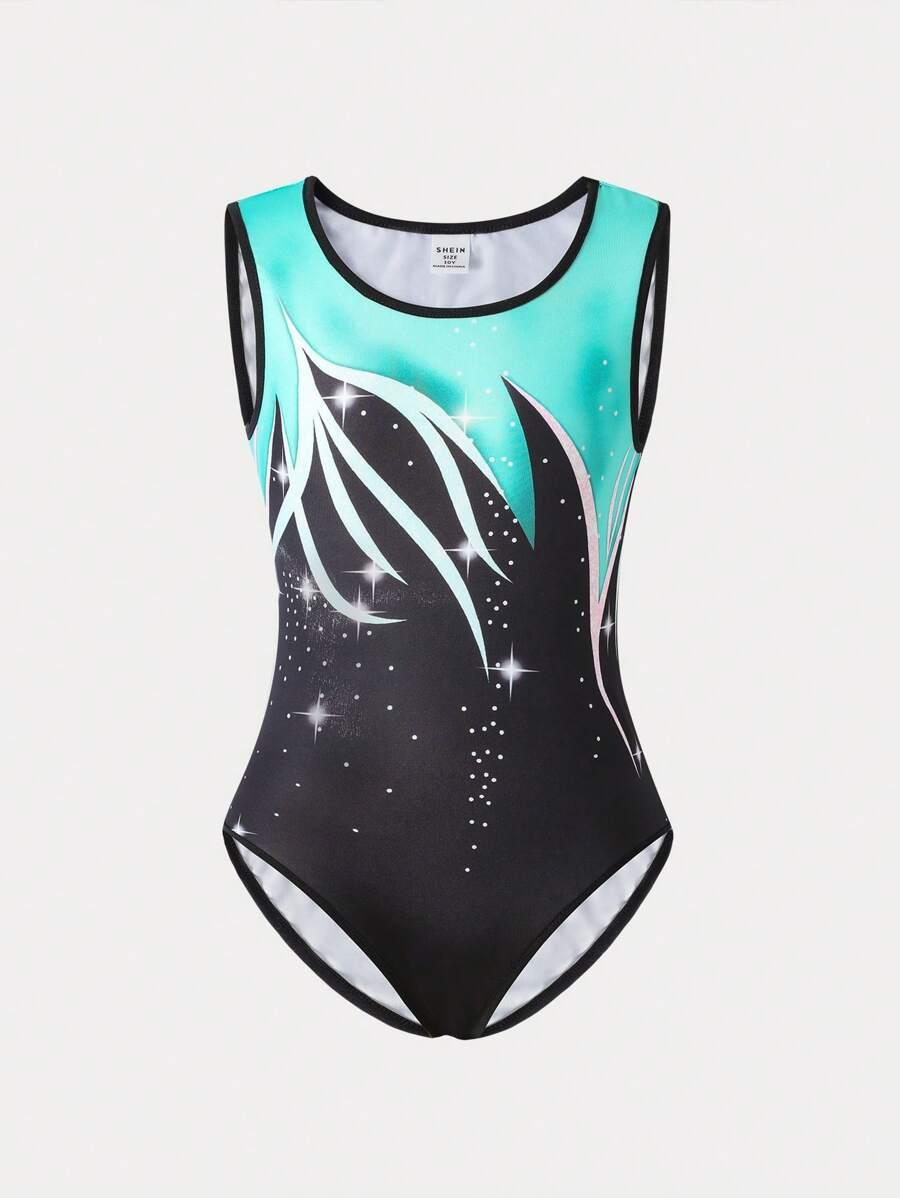 body bez rękawów print