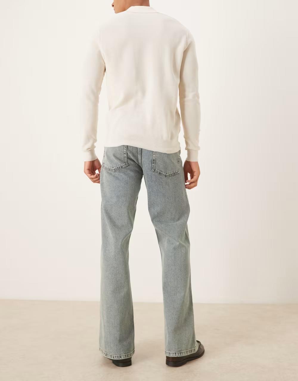 NIEBIESKIE SPODNIE JEANS