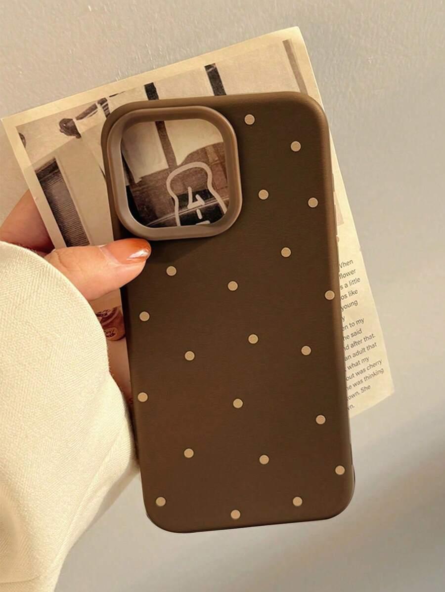 BRĄZOWE ETUI NA TELEFON IPHONE xr