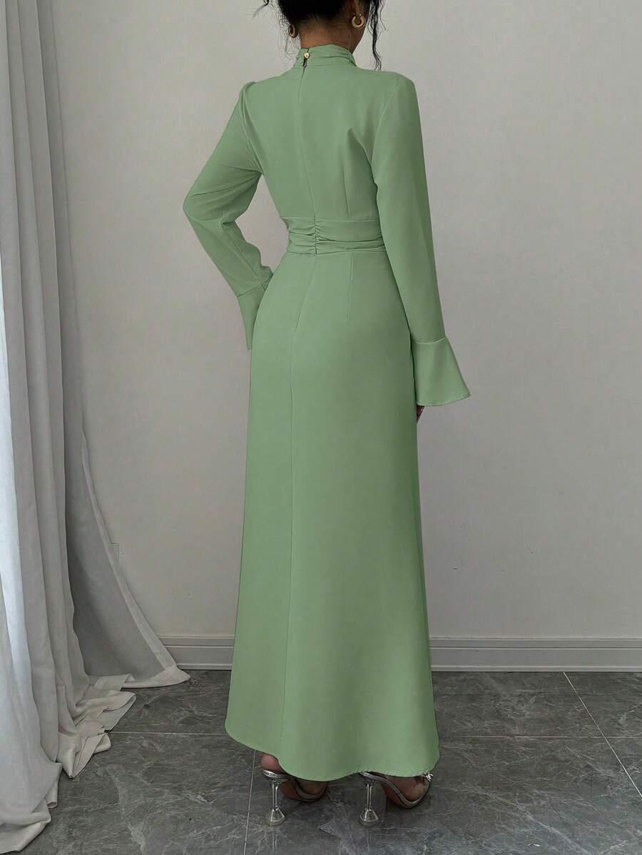 ELEGANCKA SUKIENKA WIECZOROWA MAXI 