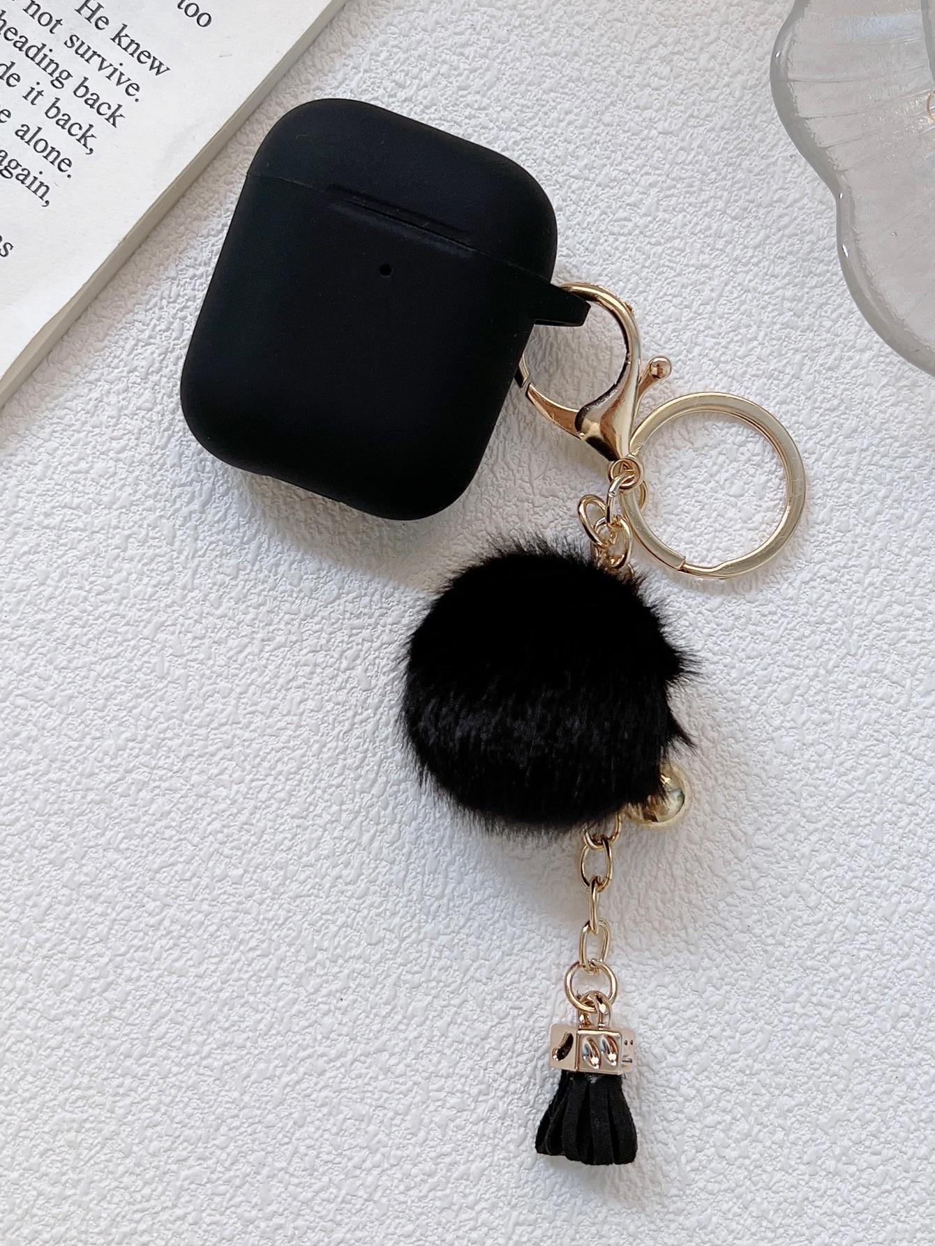 etui na słuchawki airpods 1/2 z brelokiem