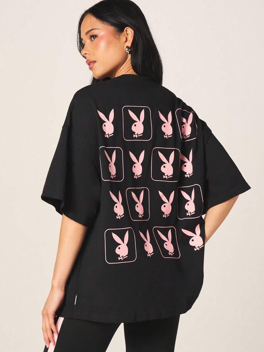 T-SHIRT DAMSKI OVERSIZE