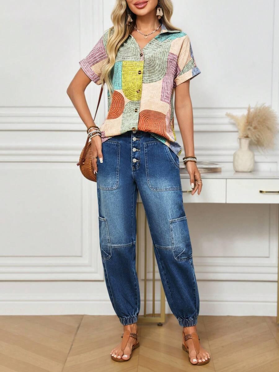 NIEBIESKIE SPODNIE JEANS