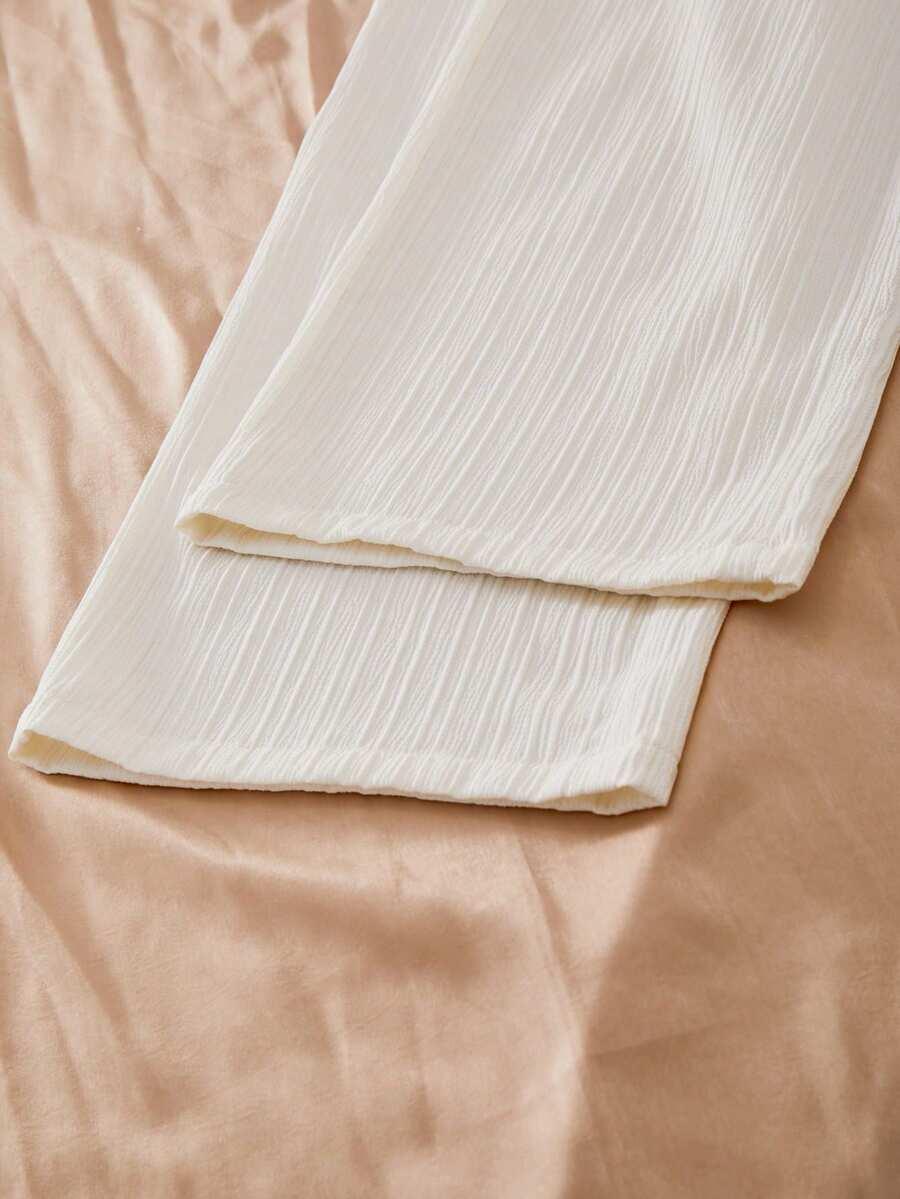 komplet top spodnie