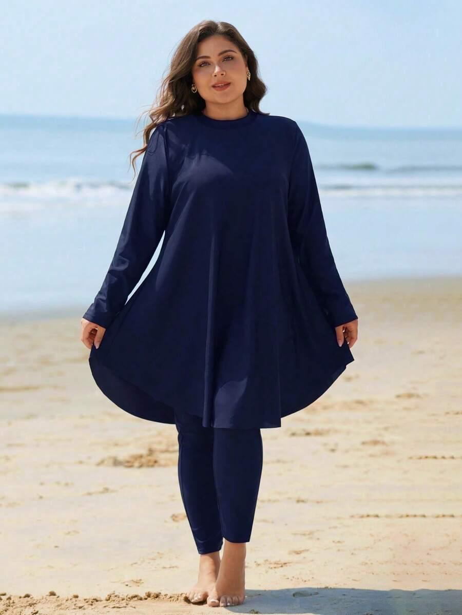 DWUCZĘŚCIOWY STRÓJ KĄPIELOWY burkini