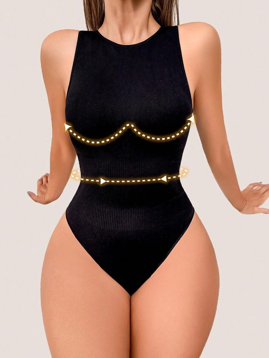 CZARNE MODELUJĄCE BODY 