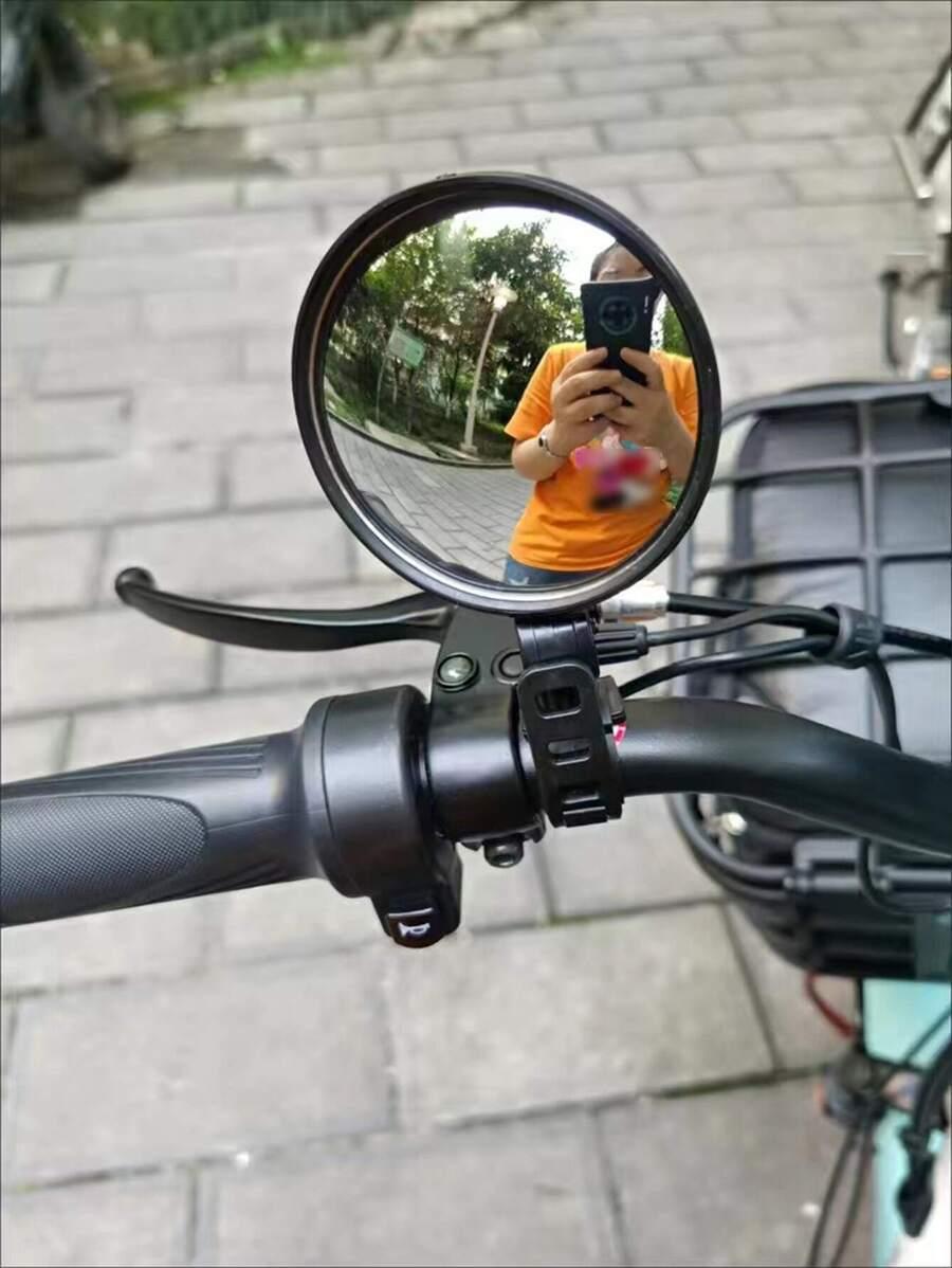 czarne lusterko rowerowe