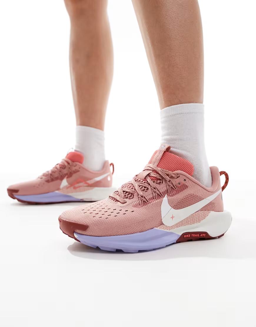 RÓŻOWE BUTY SPORTOWE REACT X PEGASUS TRAIL 5 