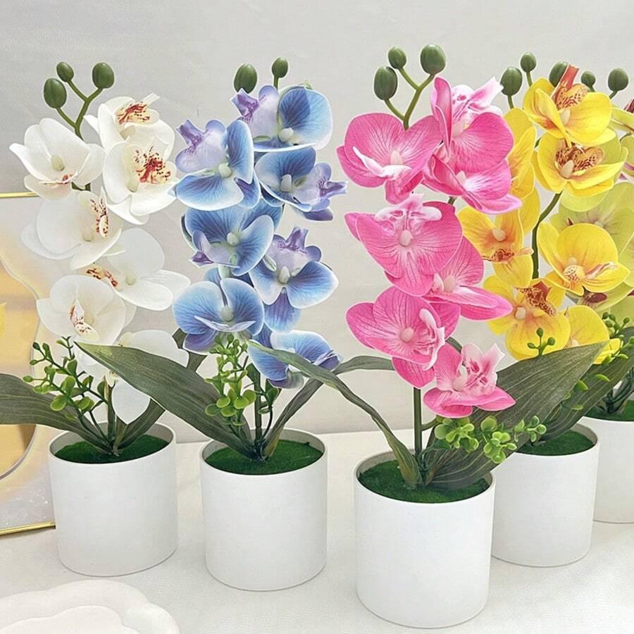 sztuczna różowa ORCHIDEA