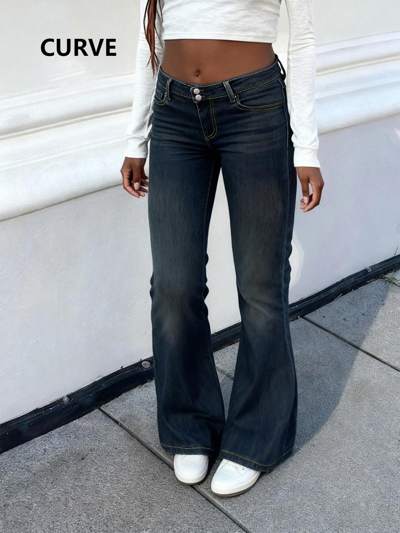 NIEBIESKIE SPODNIE JEANS