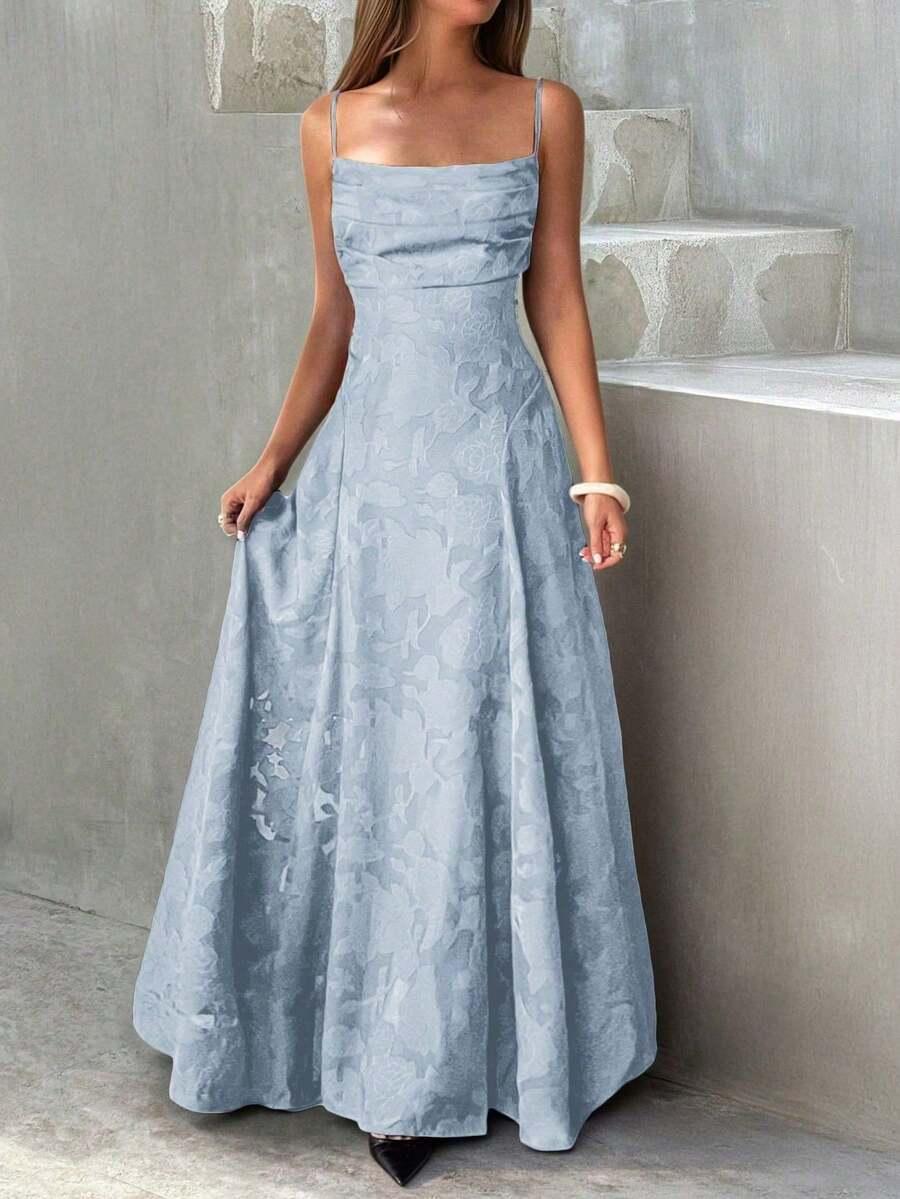 niebieska maxi sukienka 