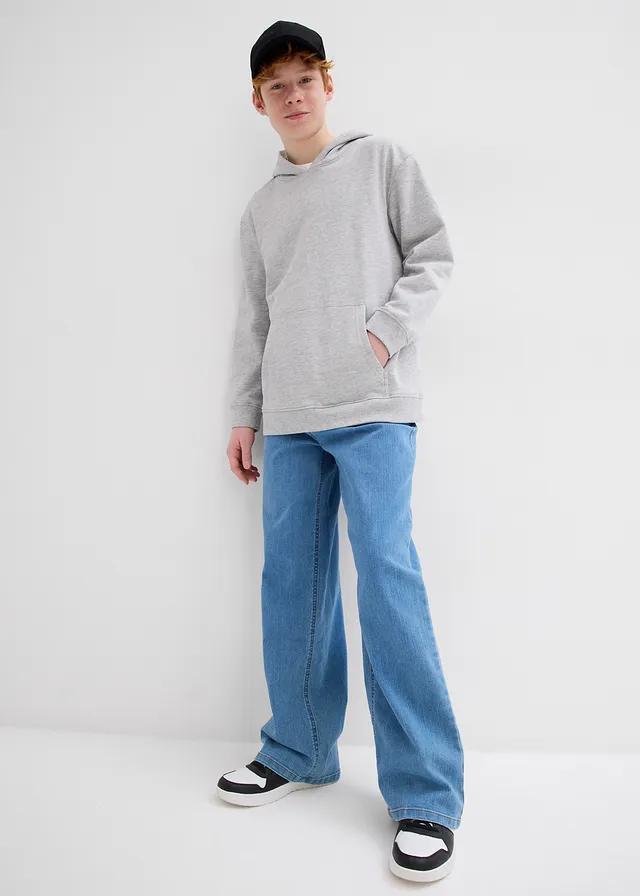 NIEBIESKIE SPODNIE JEANS 