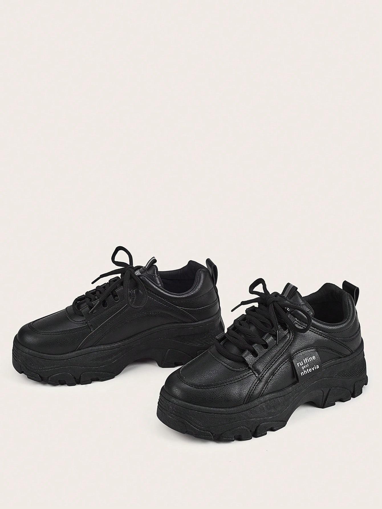 CZARNE BUTY SPORTOWE