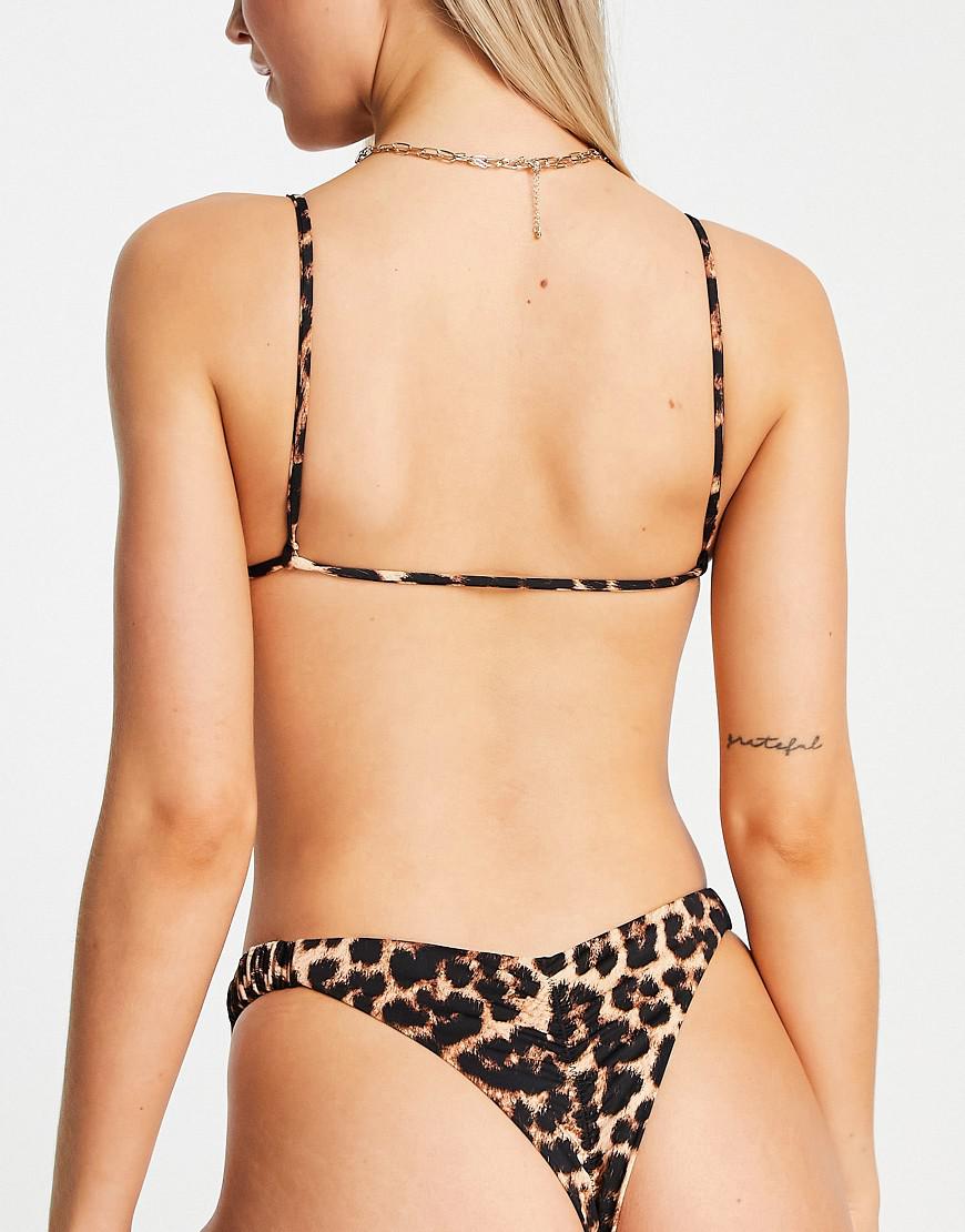 DÓŁ OD BIKINI ANIMAL PRINT