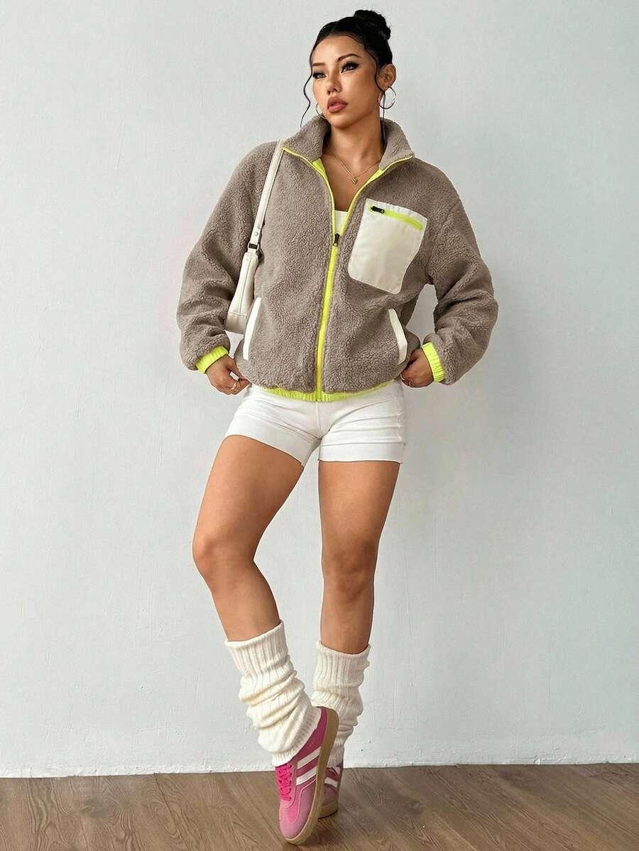 bluza miś kieszenie