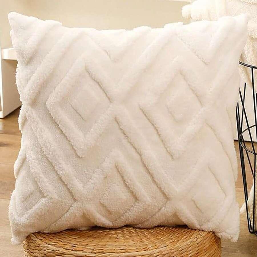 kremowa poszewka na poduszkę 2-pack