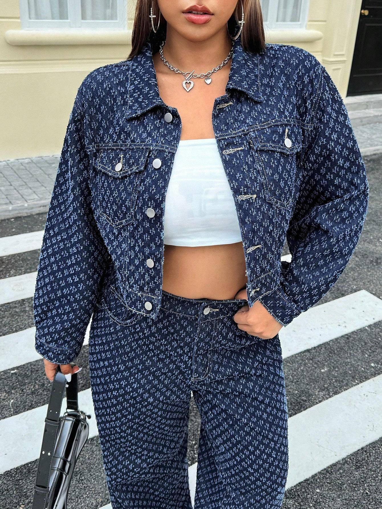 NIEBIESKA KURTKA JEANS