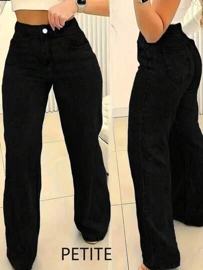 czarne spodnie jeans 