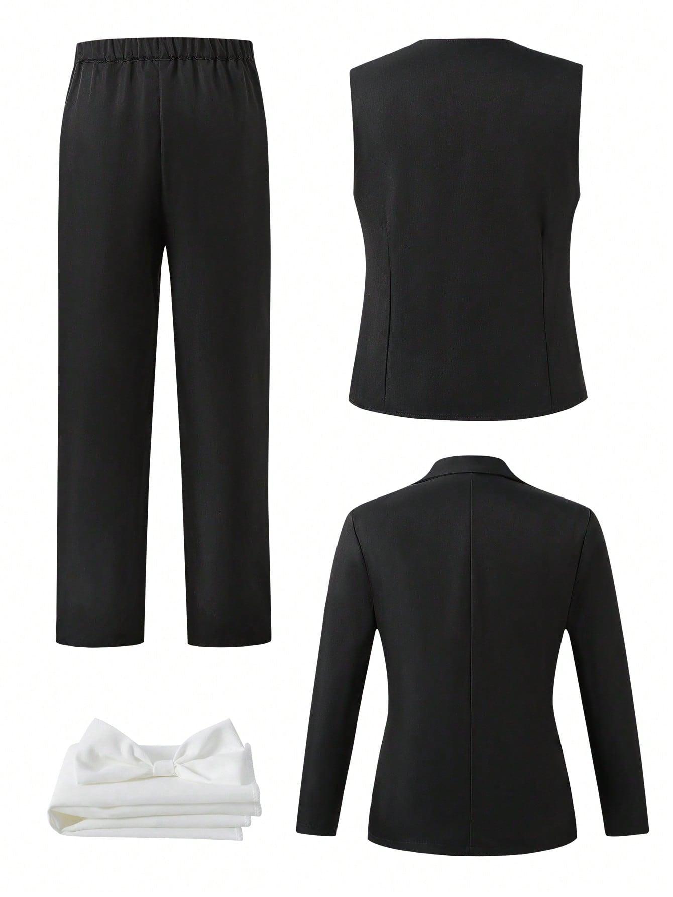czarne eleganckie spodnie