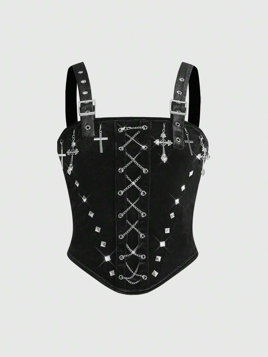 TOP W STYLU GOTYK  METAL
