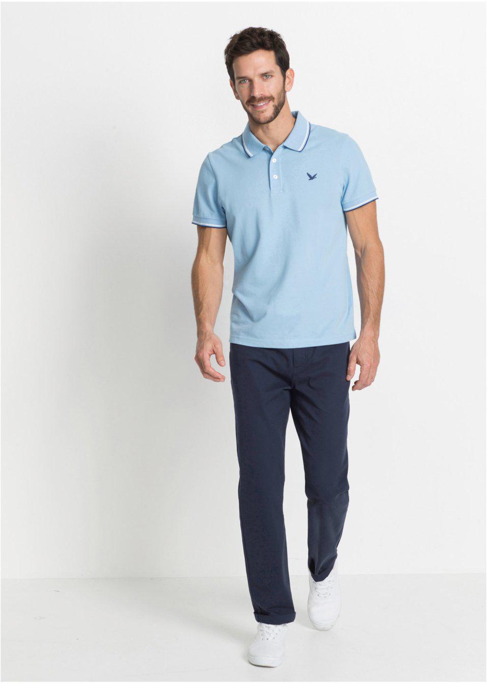 GRANATOWE SPODNIE JEANS