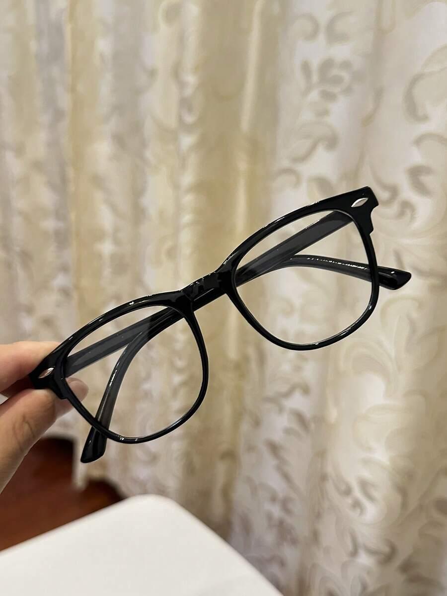 CZARNE OKULARY ZERÓWKI 