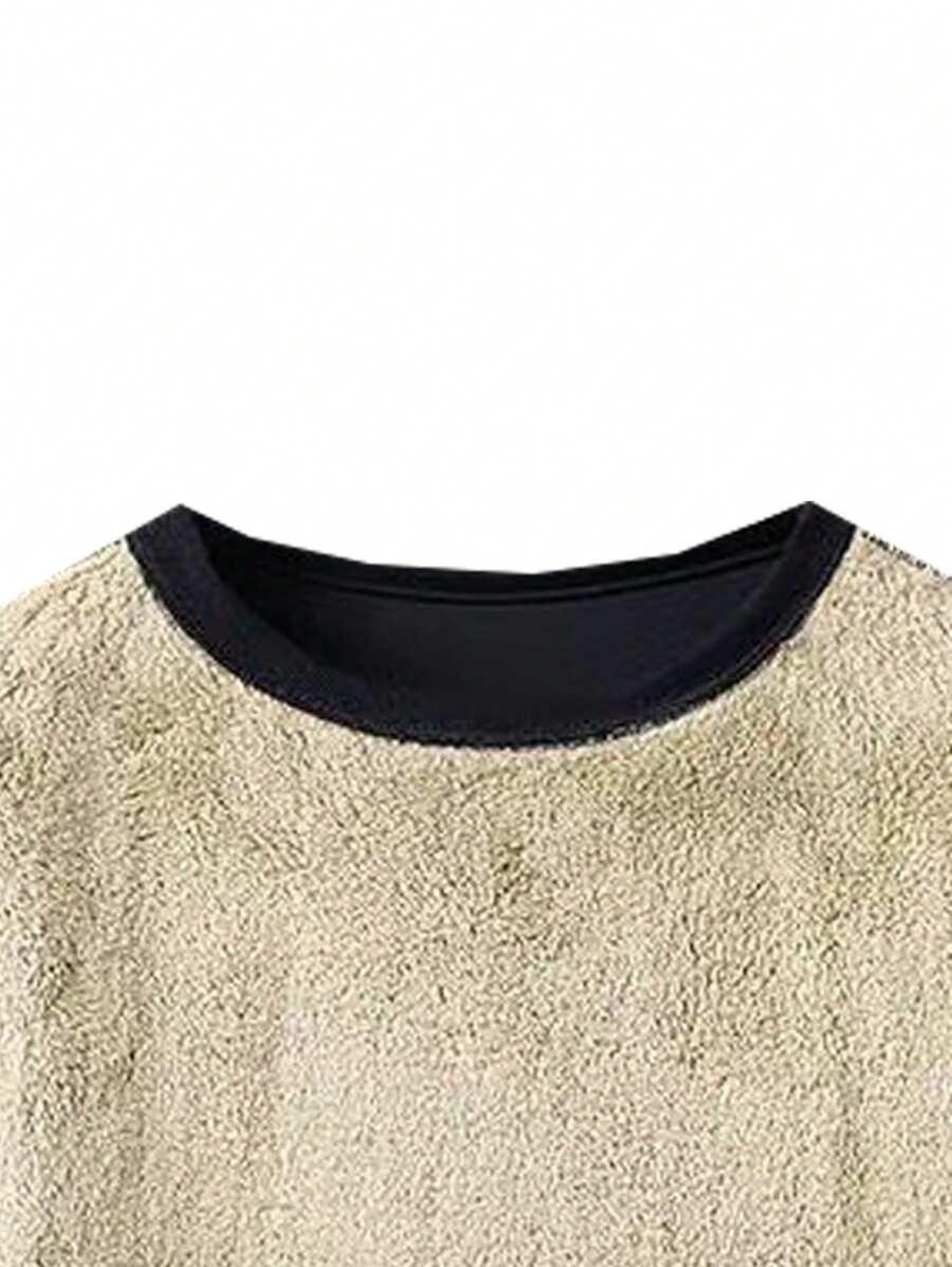 CZARNA OCIEPLANA BLUZA