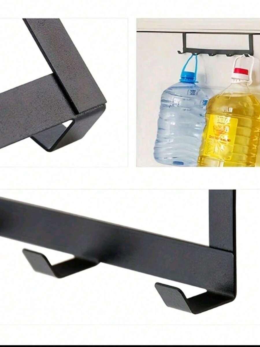 CZARNY WIESZAK NA DRZWI 2-PACK
