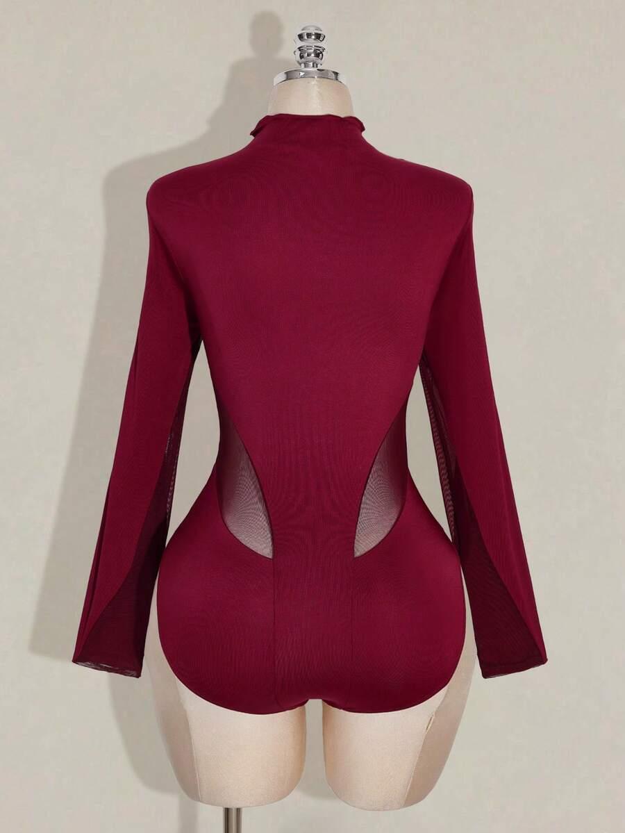 bordowe body siatka 
