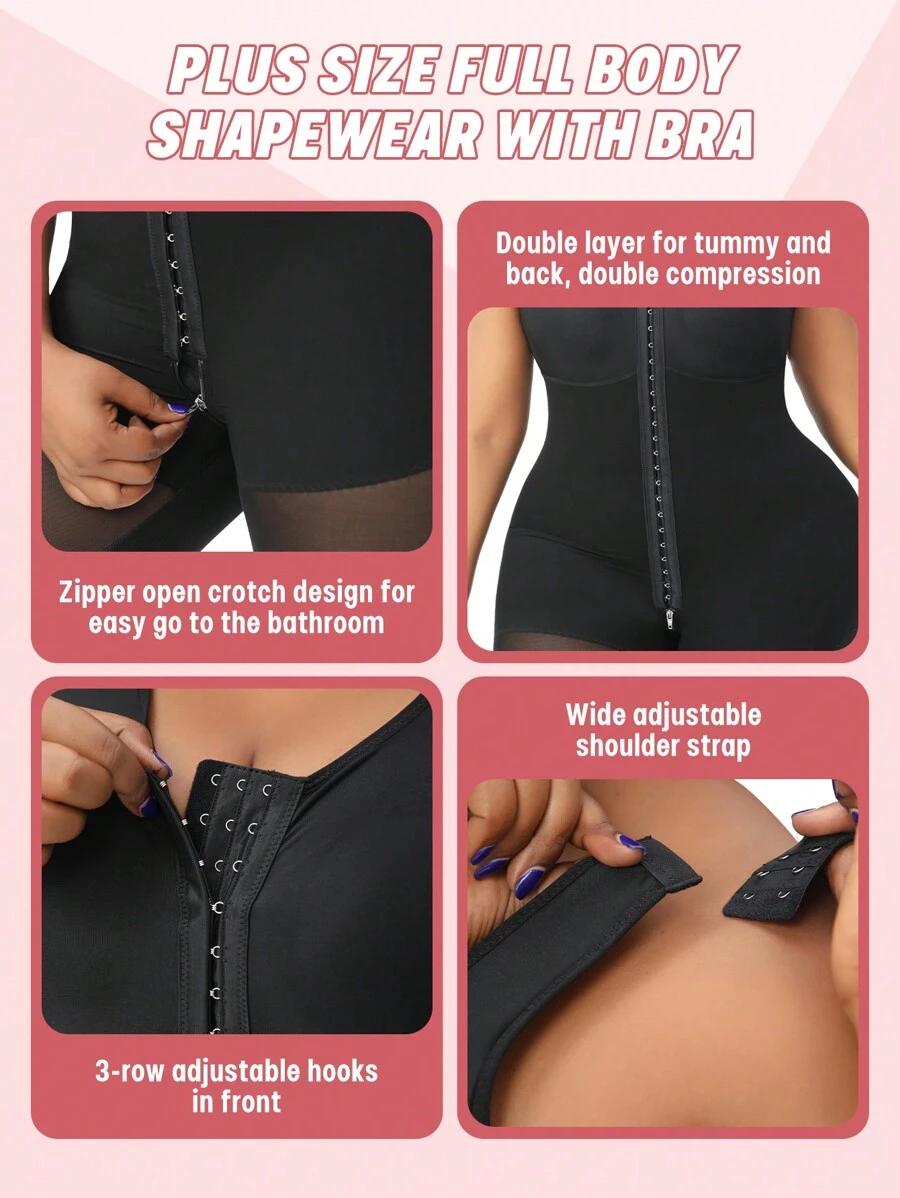 CZARNE MODELUJĄCE BODY 