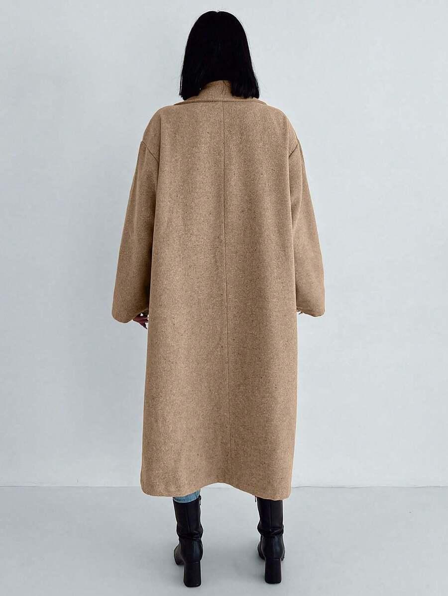 PŁASZCZ DAMSKI OVERSIZE DO KOSTEK