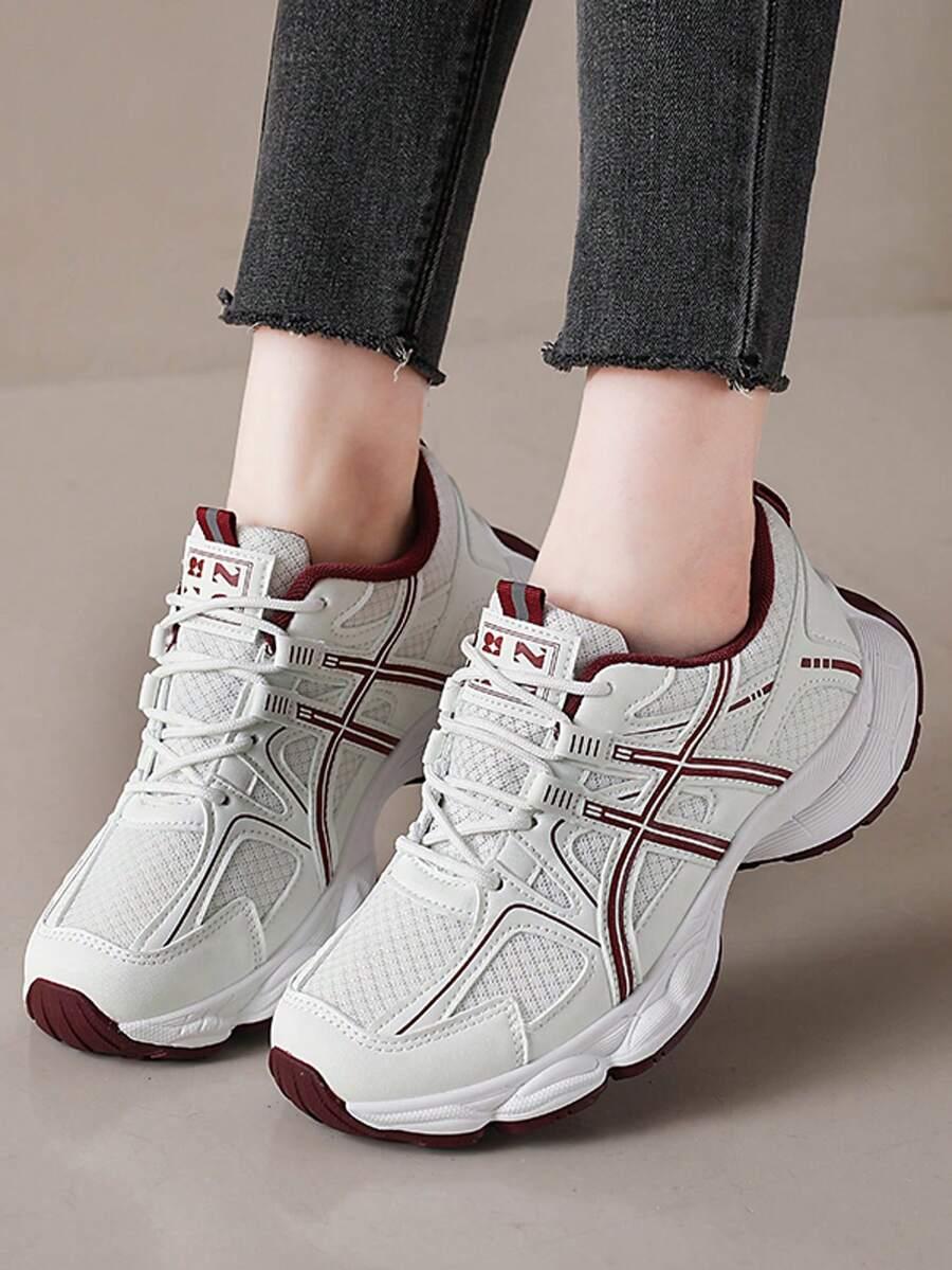 buty sportowe kontrast wstawki