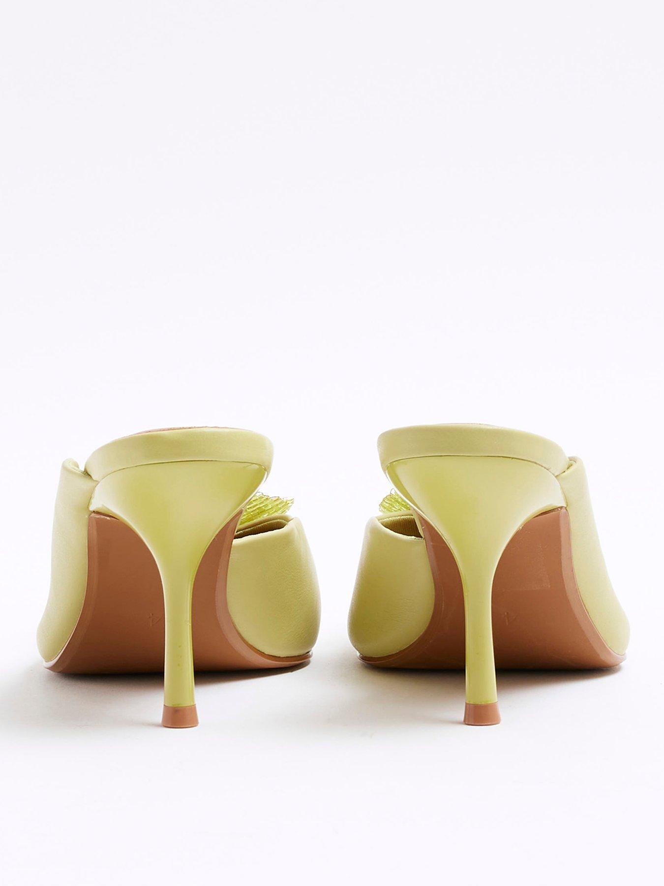 RIVERISLAND PÓŁBUTY Z KWIATOWYM DETALEM 