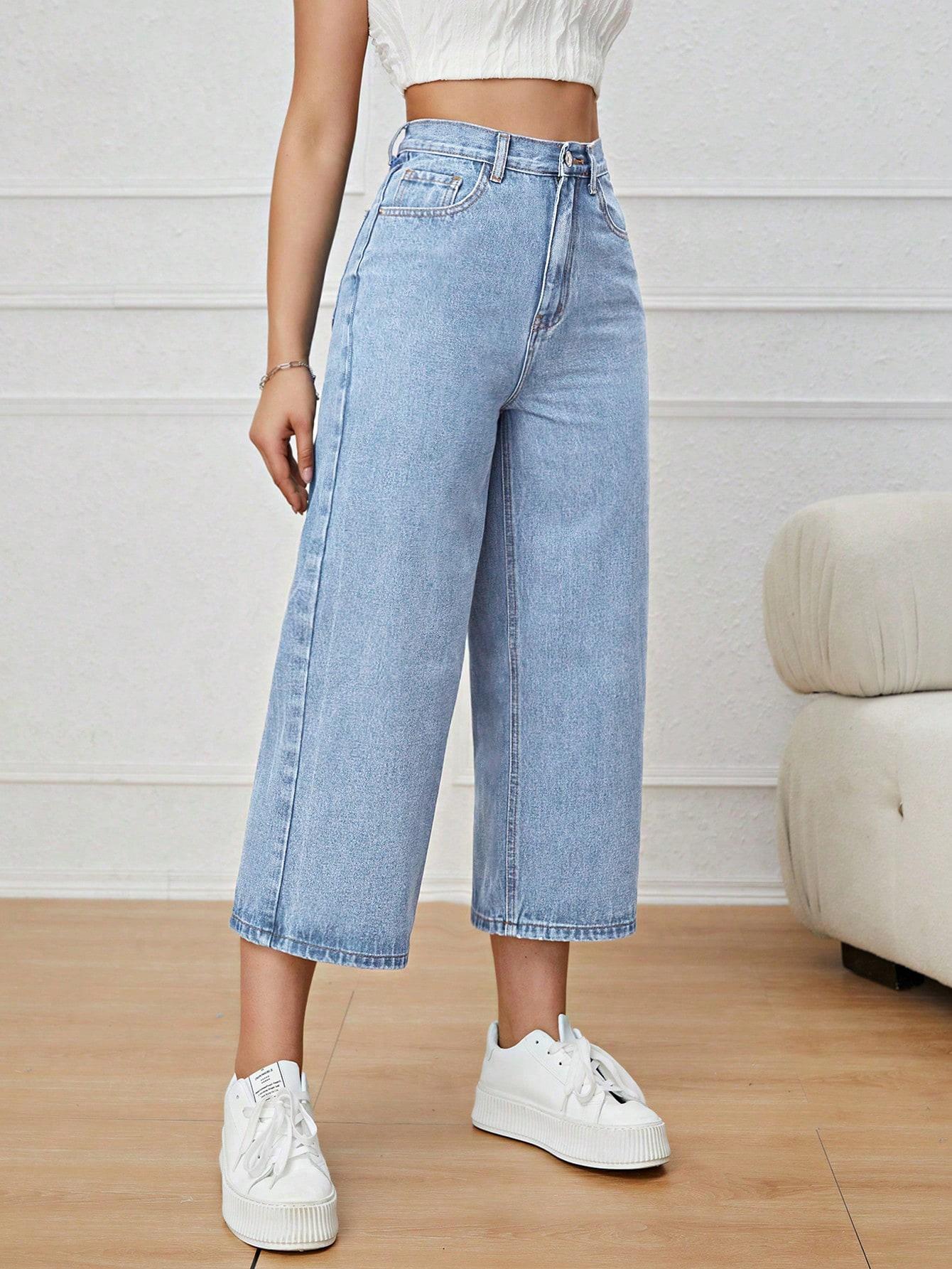 NIEBIESKIE SPODNIE JEANS