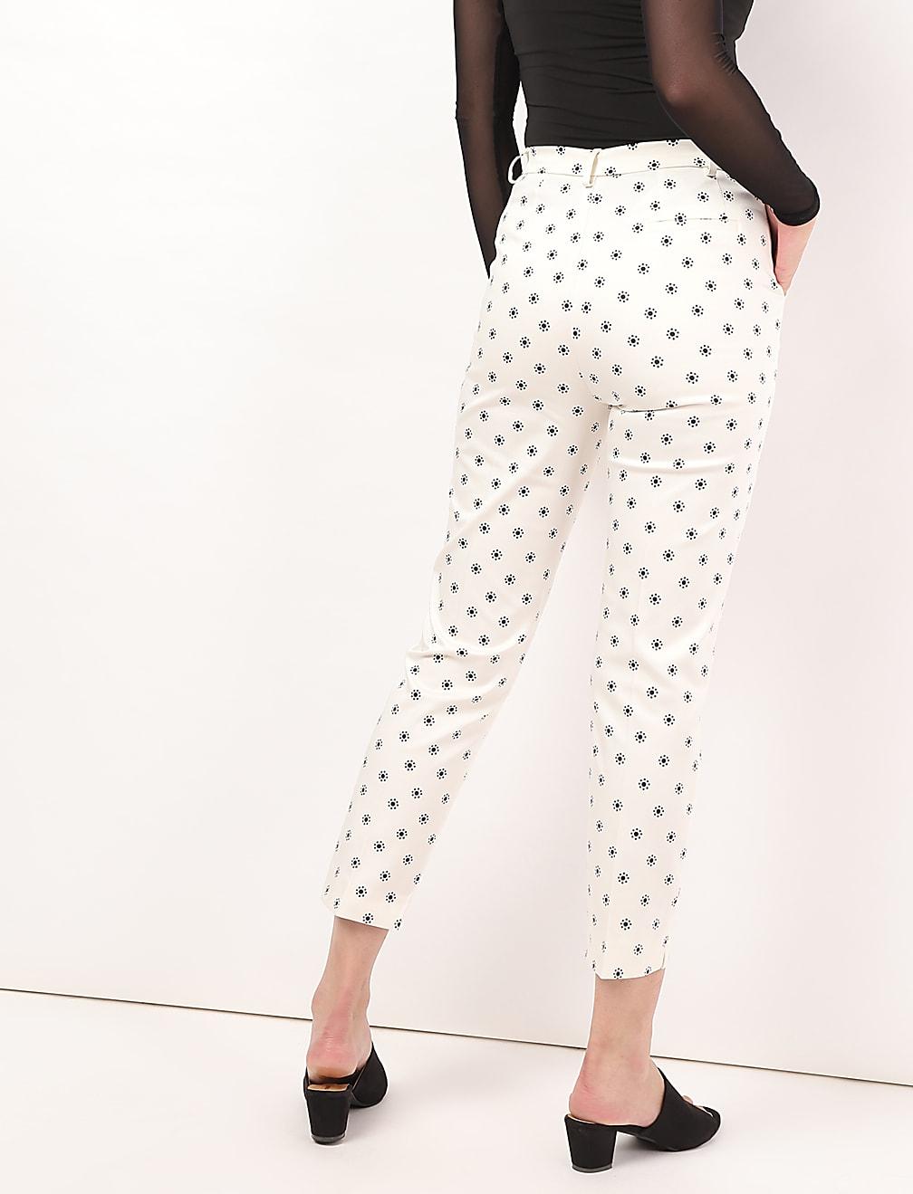 SPODNIE CYGARETKI 7/8 PRINT T59-5759K-Y8