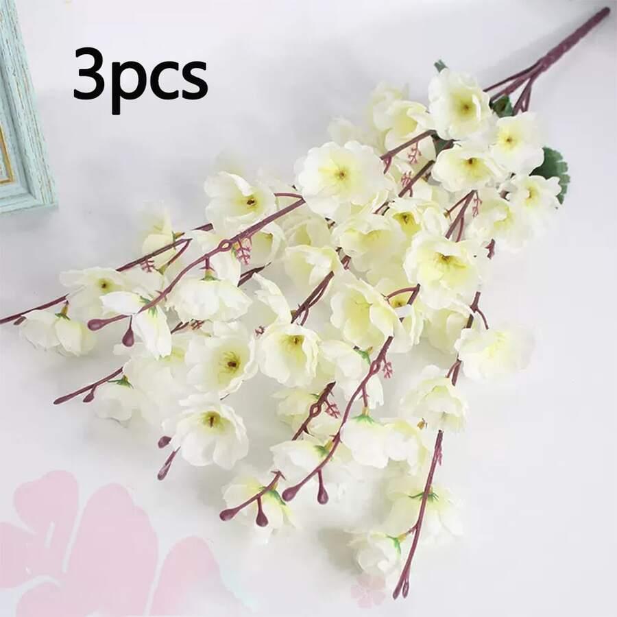 sztuczne kwiaty dekoracja 3-pack