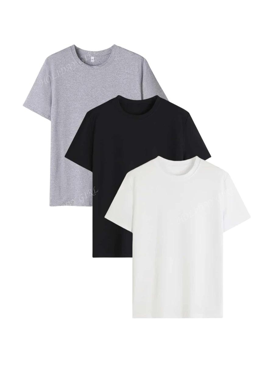 LUŹNY T-SHIRT 3 PACK