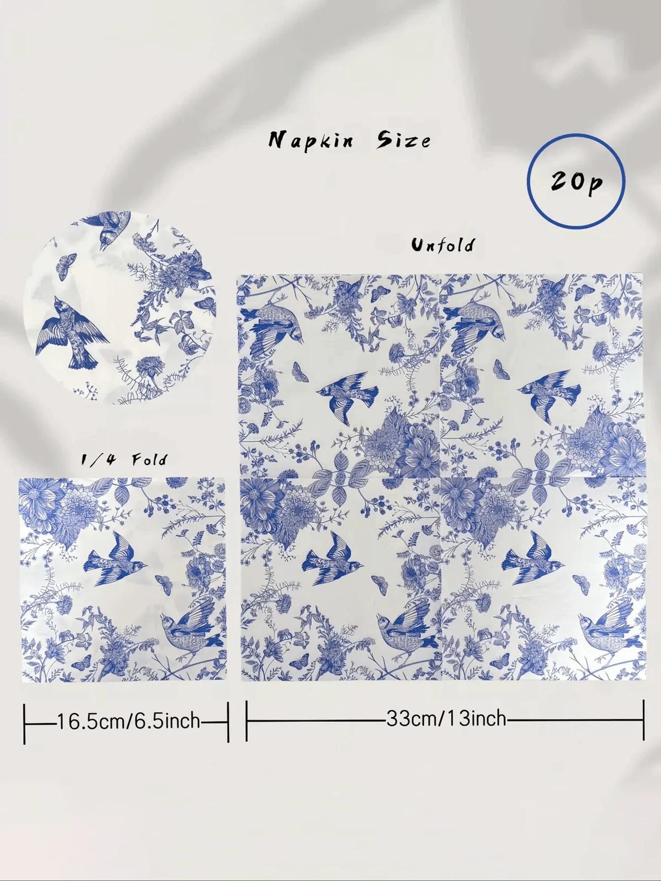 serwetki wzór 100-pack