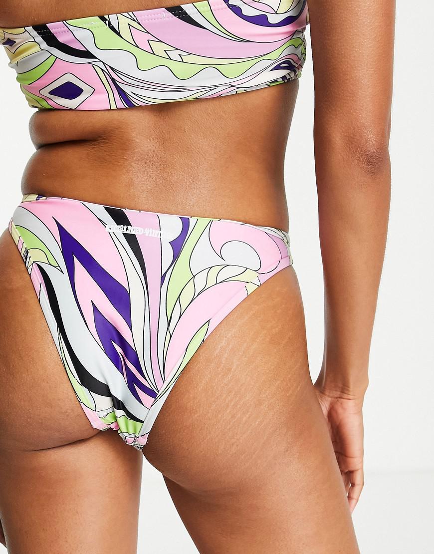 DÓŁ OD BIKINI PRINT