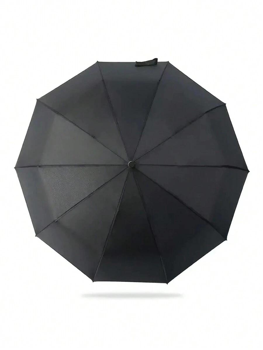 czarny automatyczny parasol