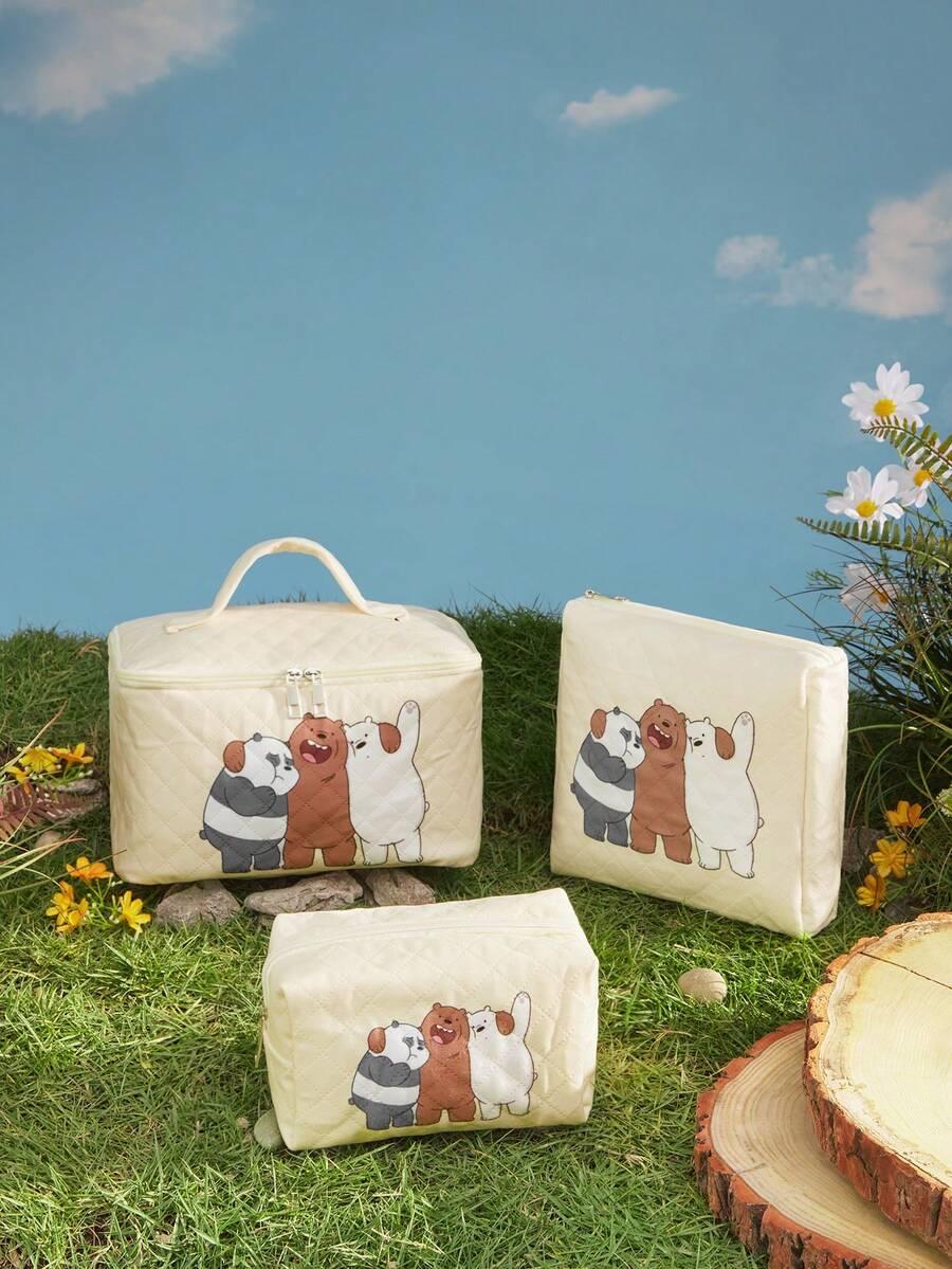 kosmetyczka wzór 3-pack zestaw