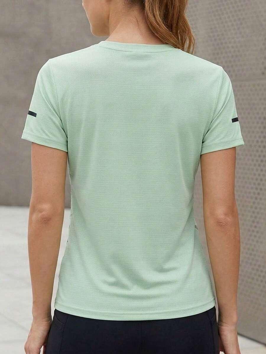 ZIELONY T-SHIRT KRÓTKI RĘKAW
