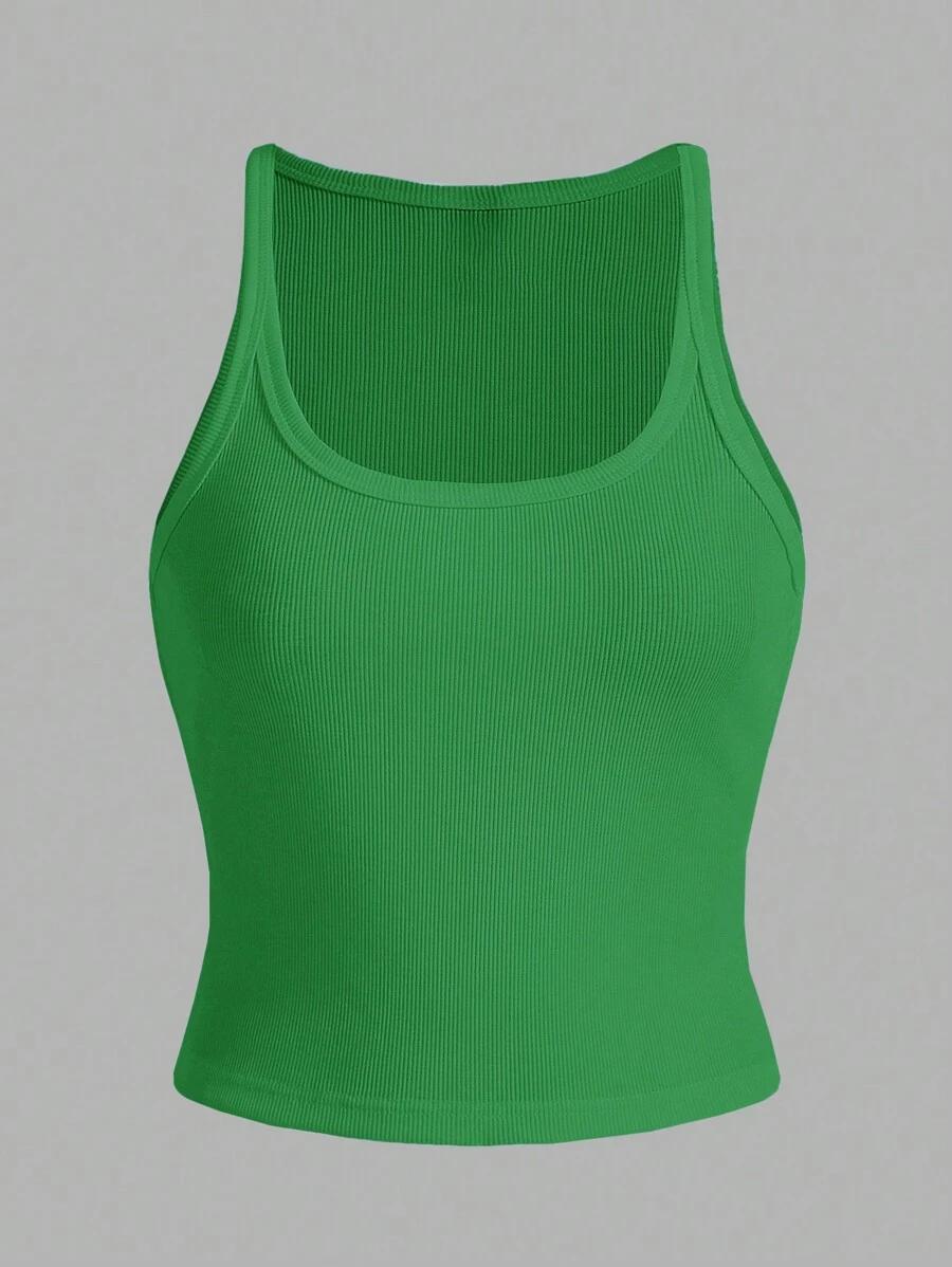 zielony top basic