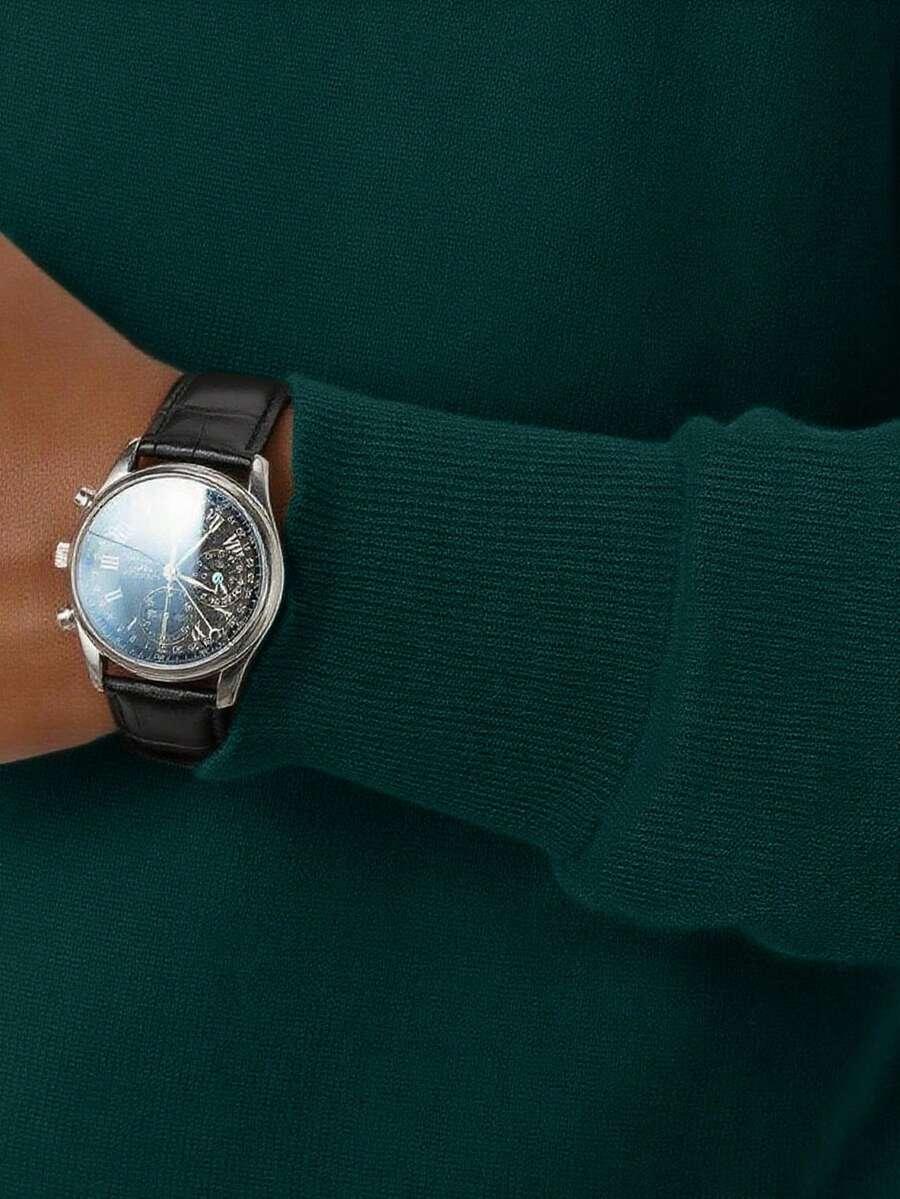 ZIELONY SWETER GOLF 
