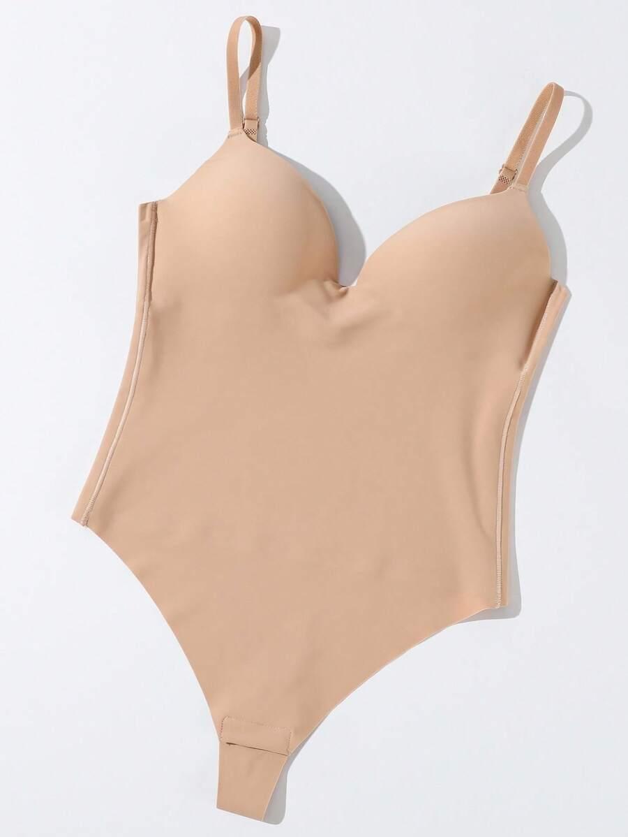 beżowe modelujące body