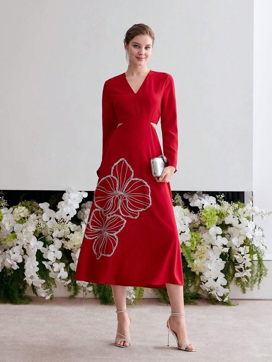 ELEGANCKA SUKIENKA WIECZOROWA