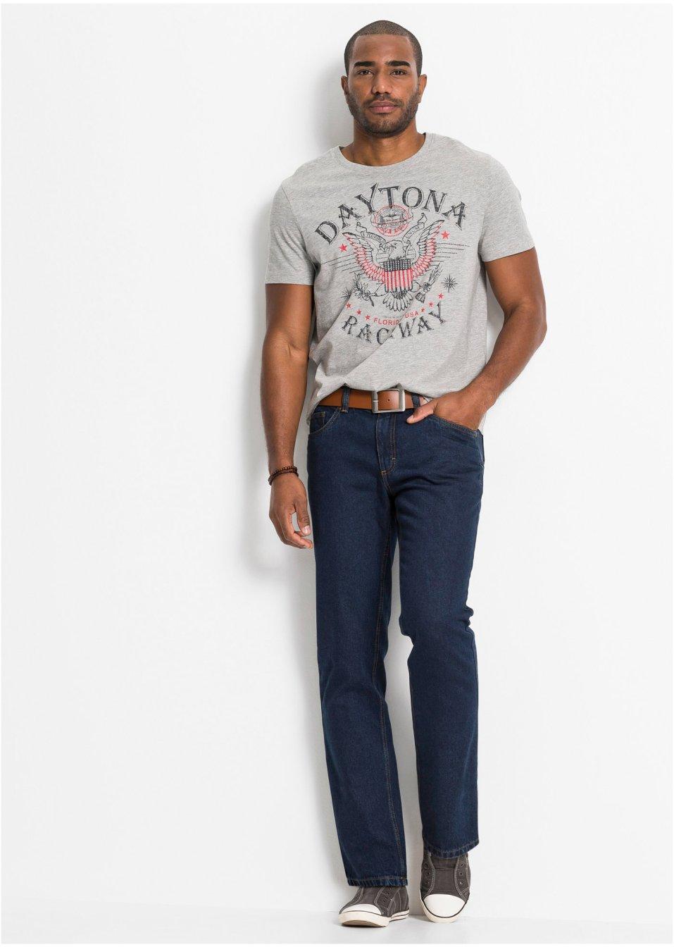 PROSTE SPODNIE JEANS