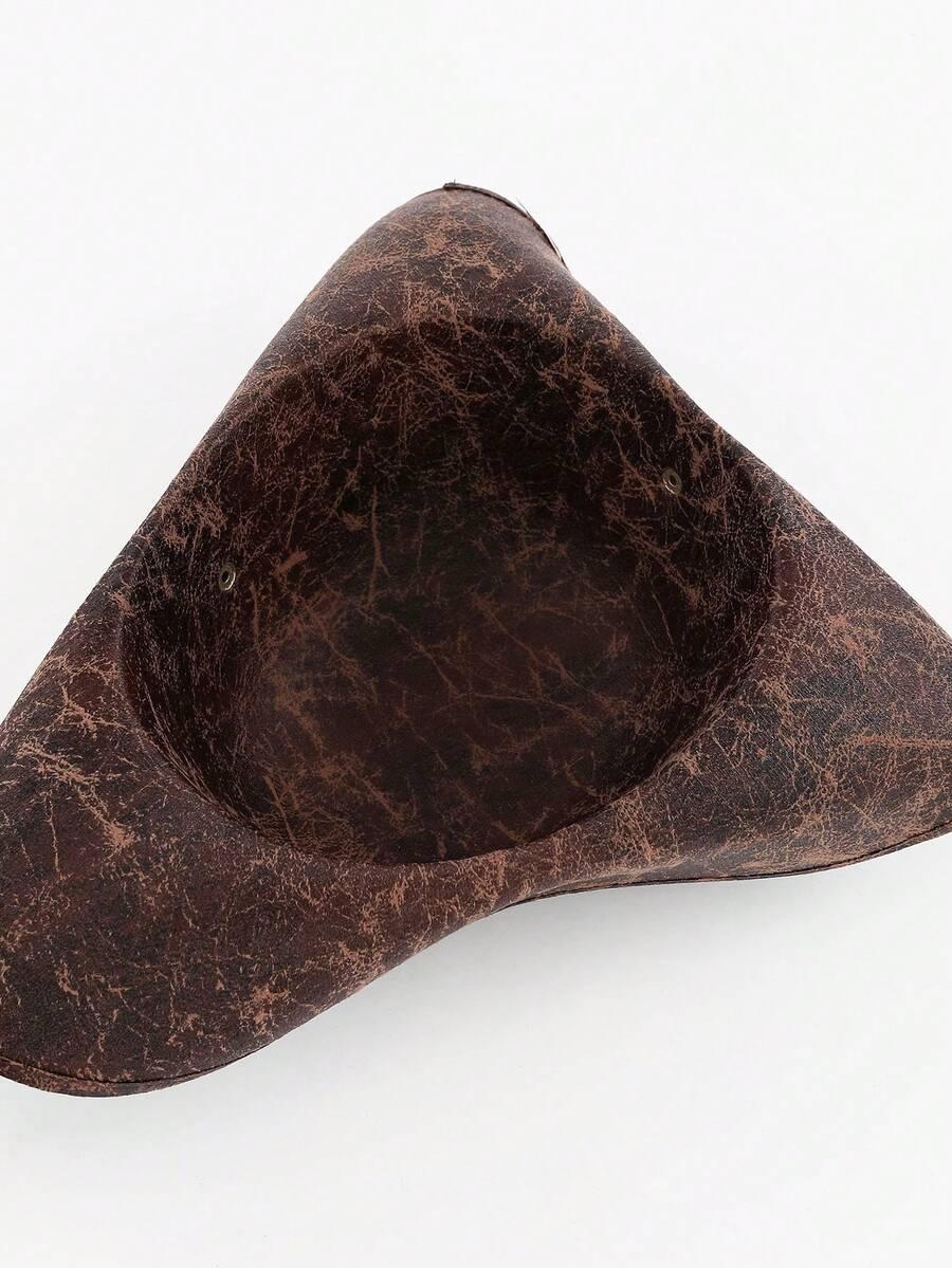 piracki brązowy kapelusz
